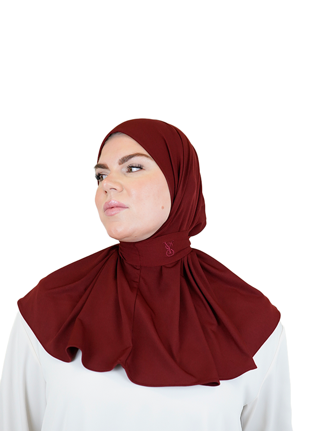 Signature Hijab – Burgundy