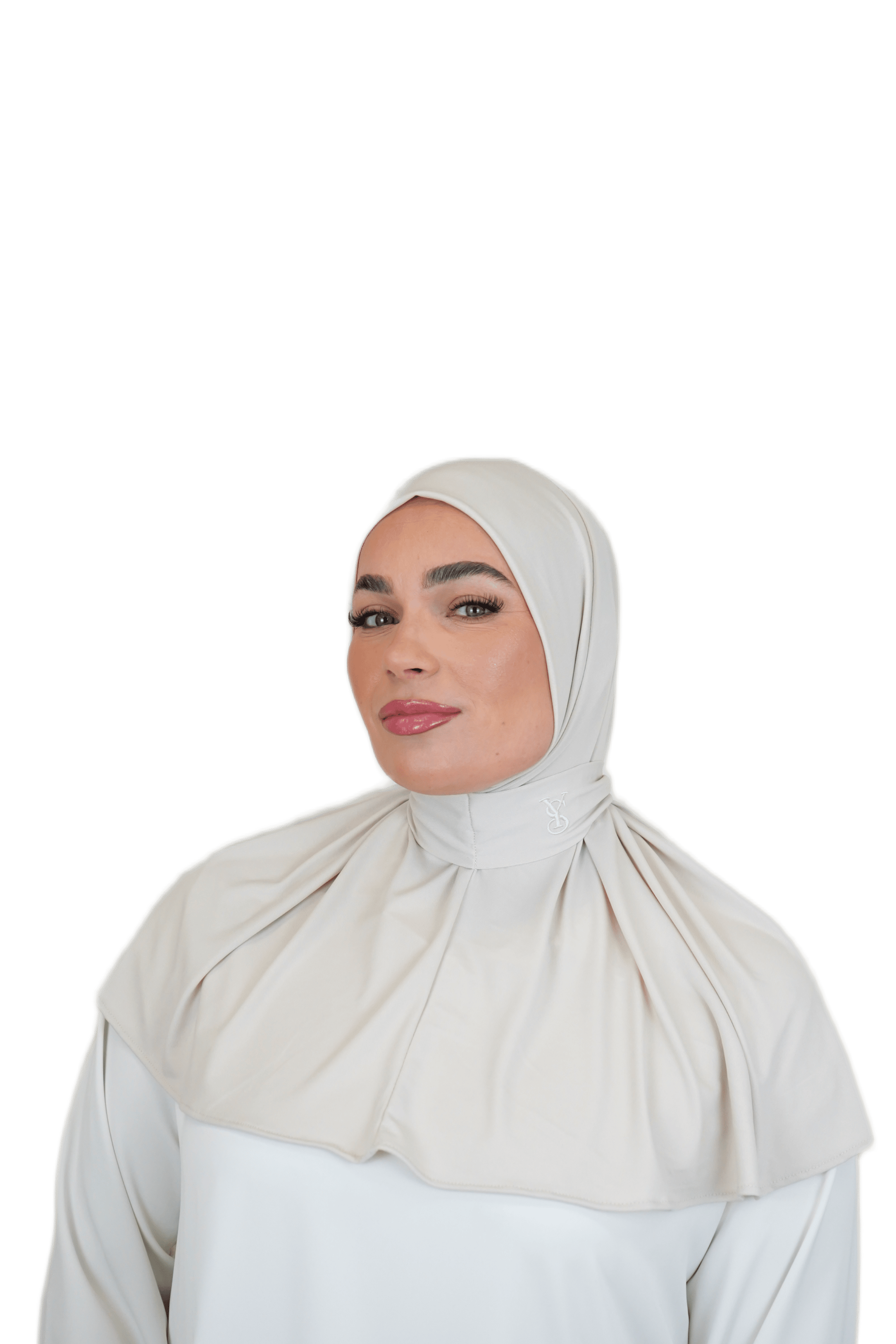 Signature Hijab – Light Beige