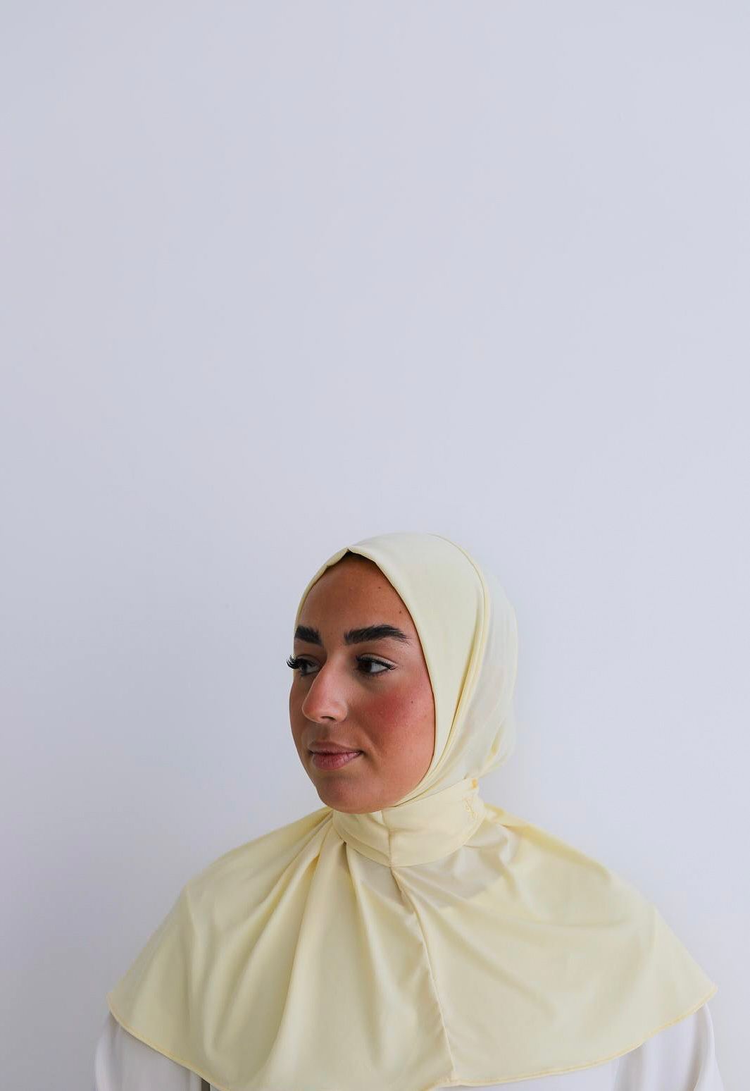 Signature Hijab – Butter Yellow