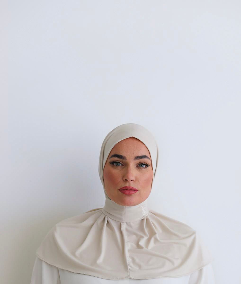Signature Hijab – Light Beige