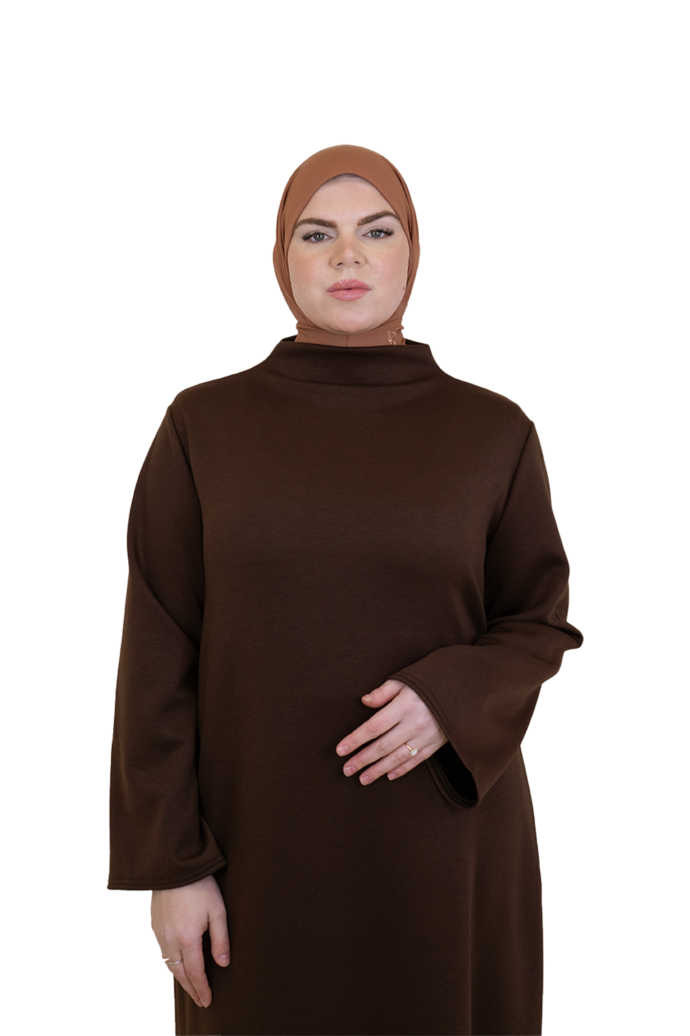 Sweater Dress – Chocolate Brown