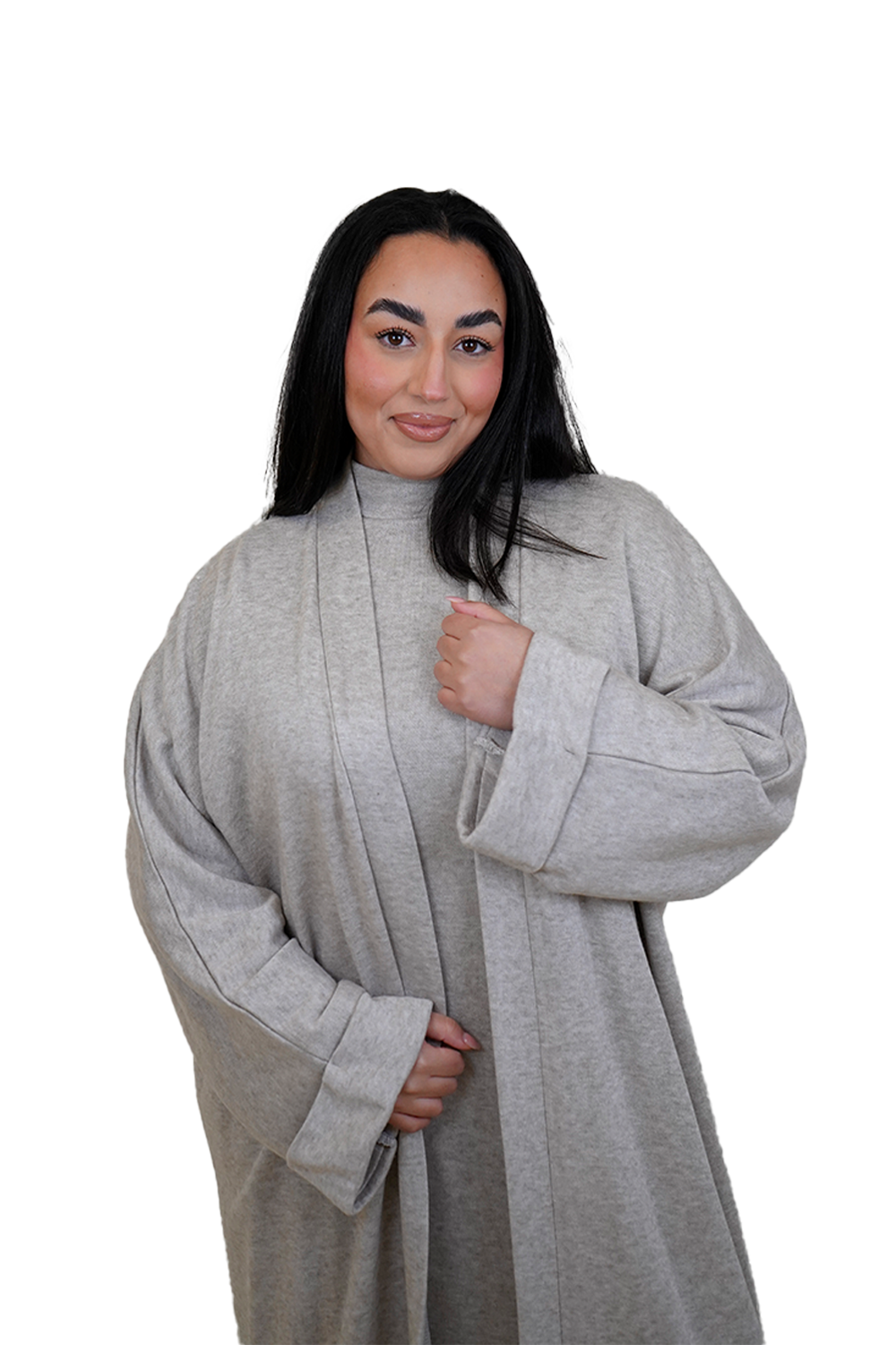 Vest and Dress – Beige